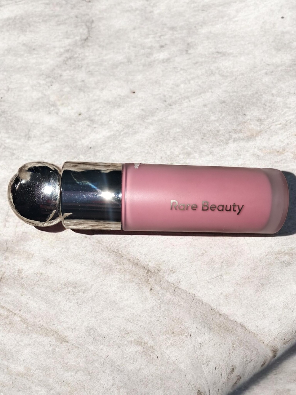 Rare Beauty Liquid Blush Lip Color in Dusty Rose